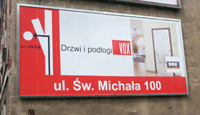 Tablica naścienna systemowa Poznań