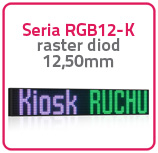Wyświetlacze LED kolorowe Seria RGB12-K