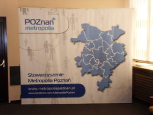 ścianka reklamowa Poznań